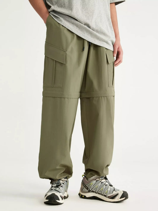 Men's Drawstring Cargo Pants