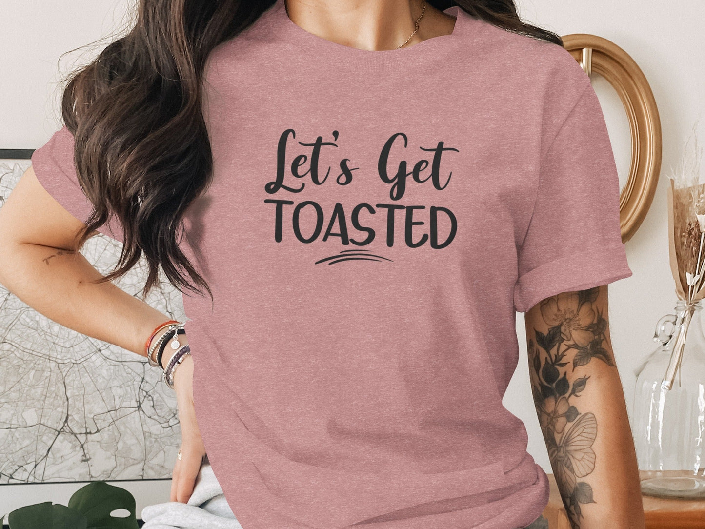 Let's Get Toasted Funny Drinking Party Celebration T-Shirt