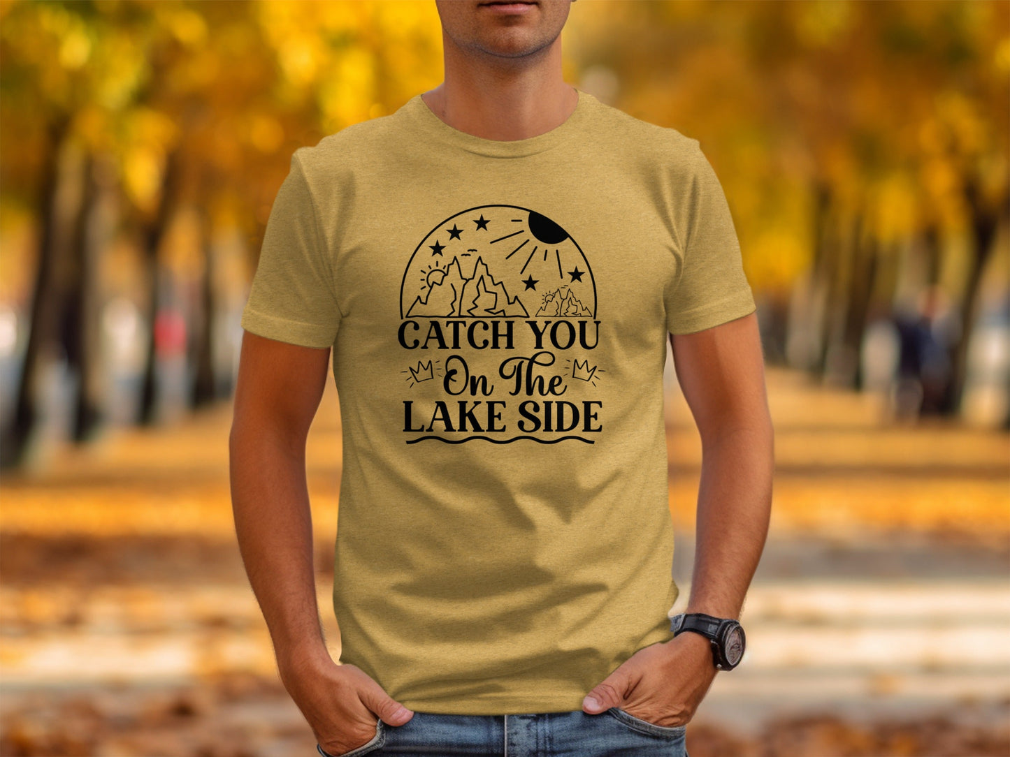 Catch You On The Lake Side Graphic Design Unisex T-Shirt
