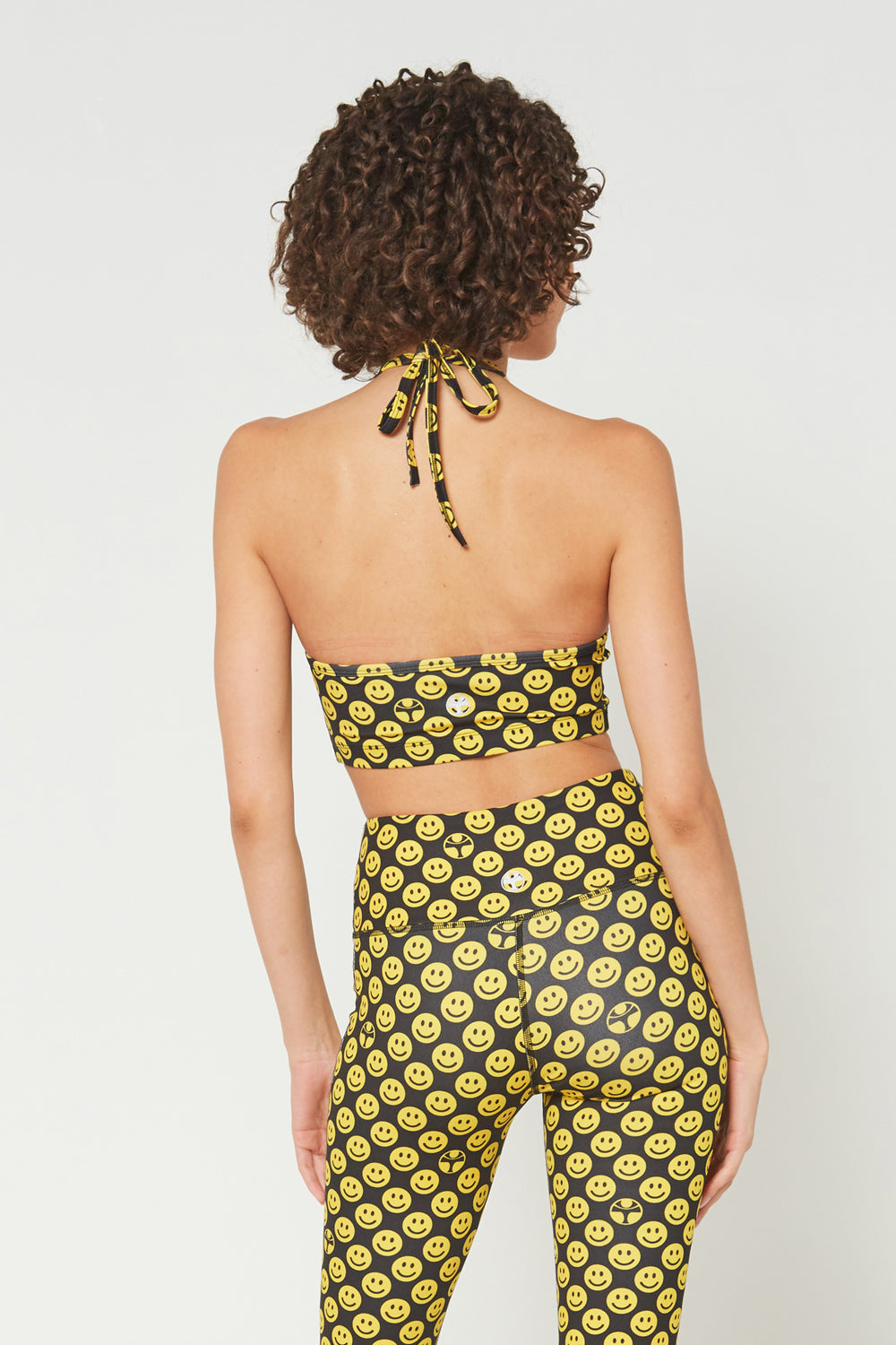 Halter Tie-Back Crop Top Made in USA