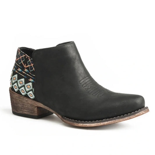 Roper Sedona (Black) - Women's Cowgirl Boot