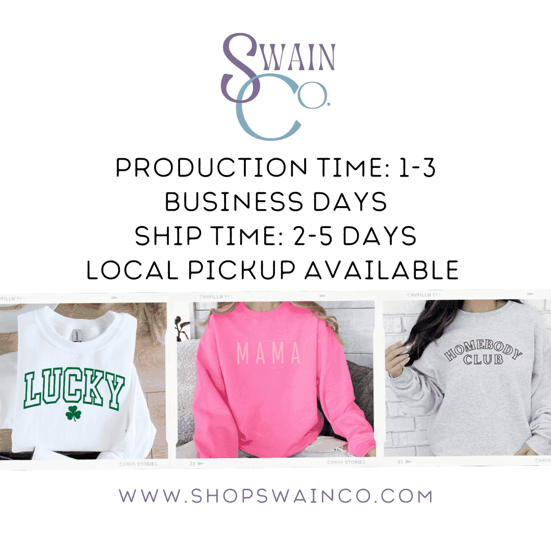 Birth Flower Embroidered Crewneck Sweatshirt — The Perfect Mother’s Day Gift!