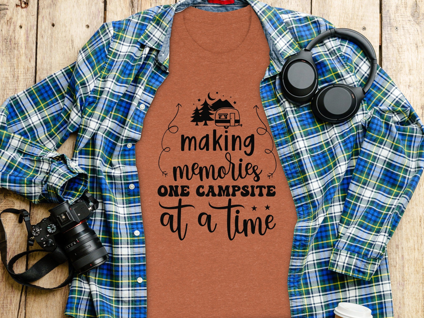Making Memories One Campsite At A Time Camping T-Shirt