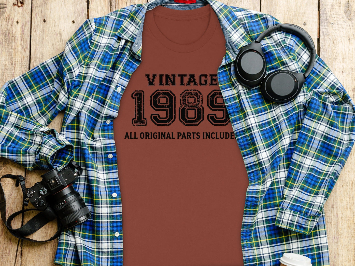 Vintage 1989 All Original Parts Included Great Birthday T-Shirt