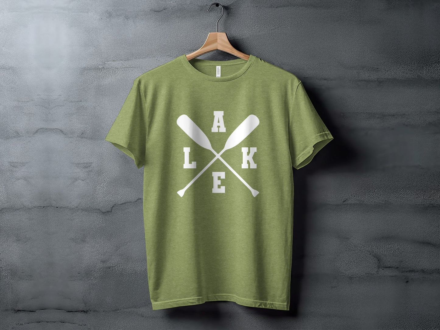 A Lake With Paddle Outdoors Adventure Summer Vacation T-Shirt
