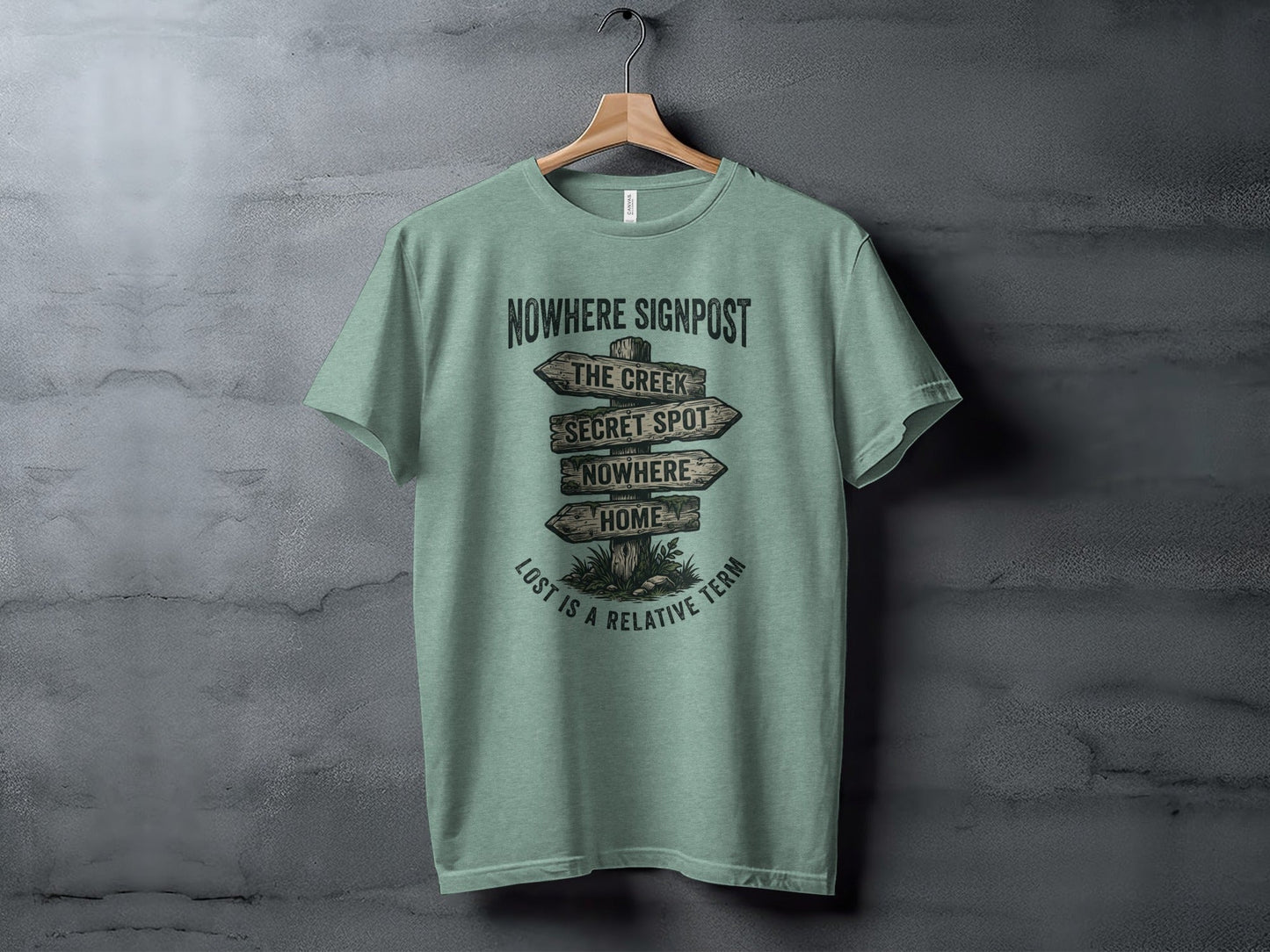Nowhere Signpost Adventure: Backcountry Outpost Shirt