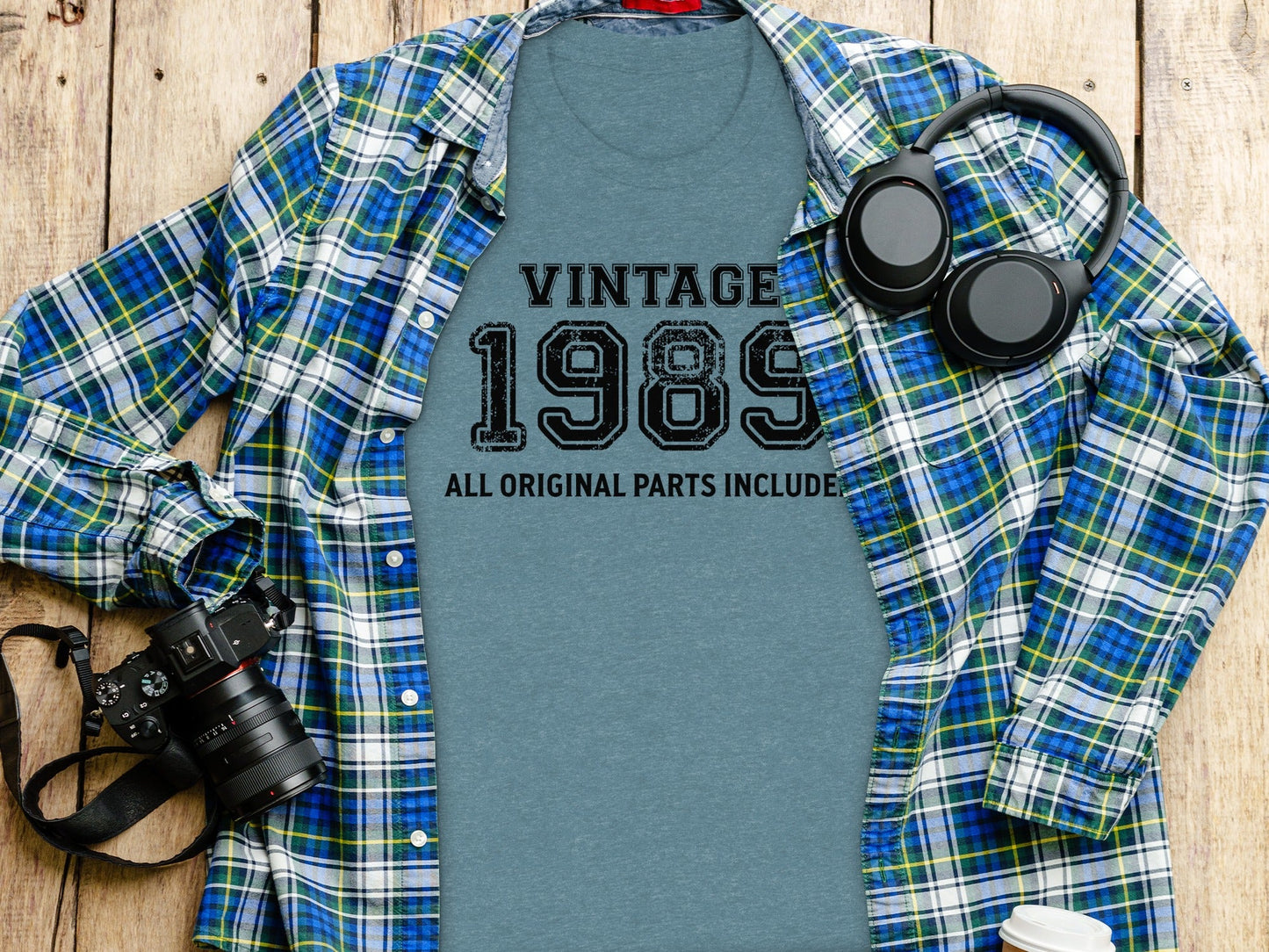 Vintage 1989 All Original Parts Included Great Birthday T-Shirt