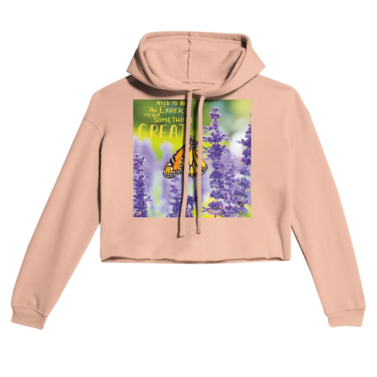 Women's Cropped Hoodie | Bella + Canvas 7502