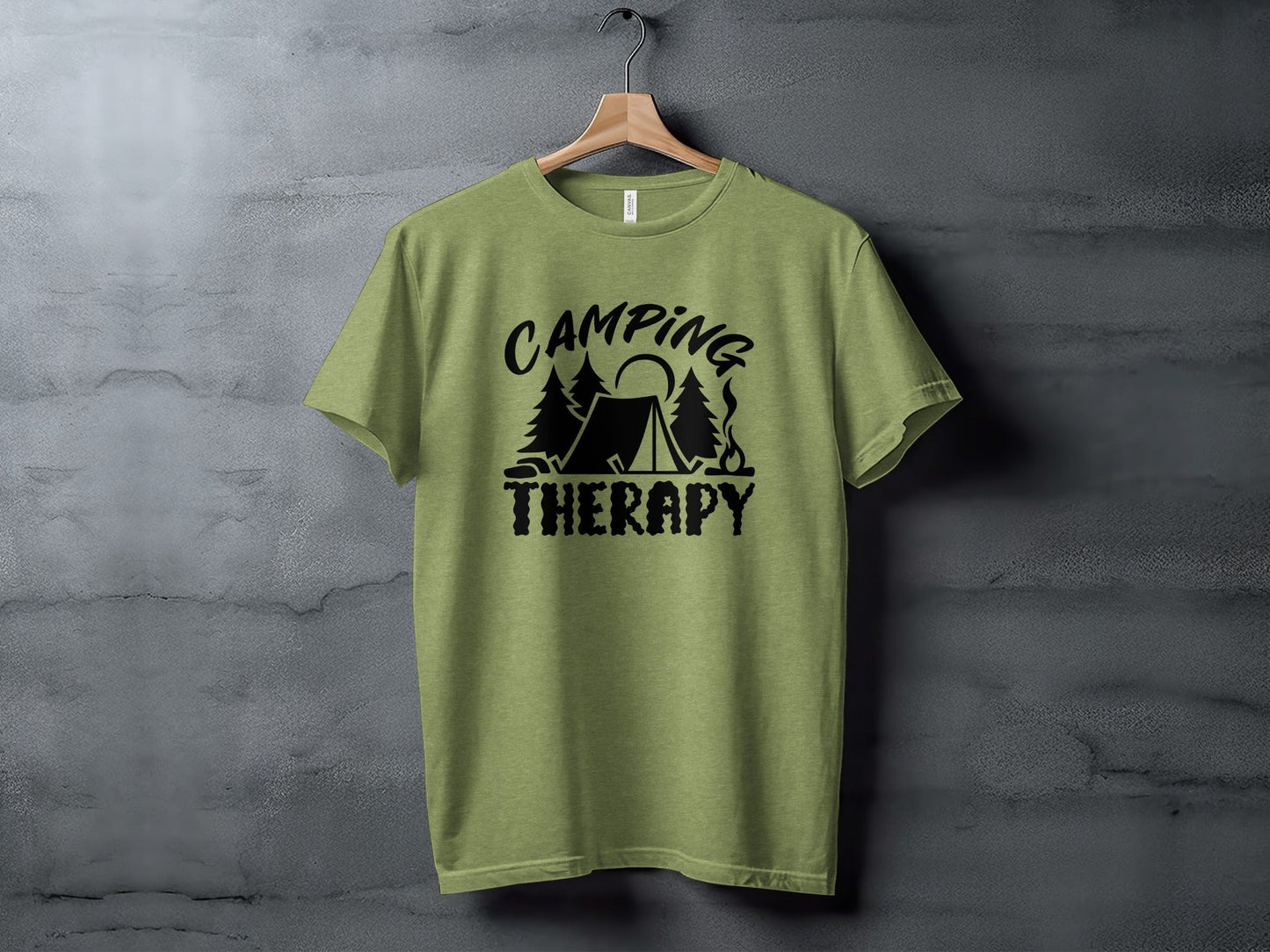 Camping Therapy Nature Adventure Outdoor Camping T-Shirt