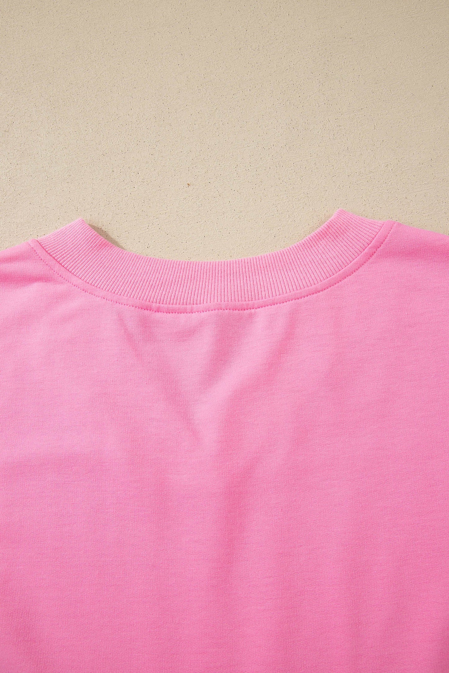 Sachet Pink V Neck Short Sleeve Top Drawstring Shorts 2pcs Set