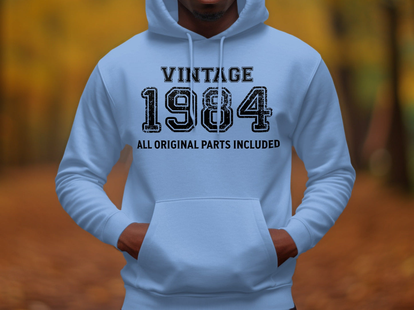 Vintage 1984 All Original Parts Included Design Hoodie