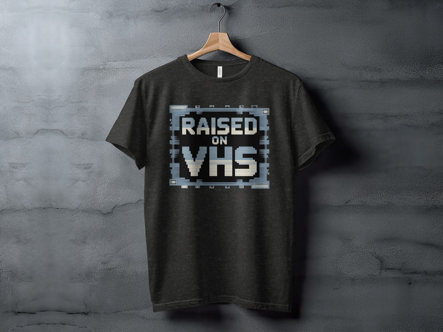 Raised on VHS Cassette Retro Design Cool T-Shirt