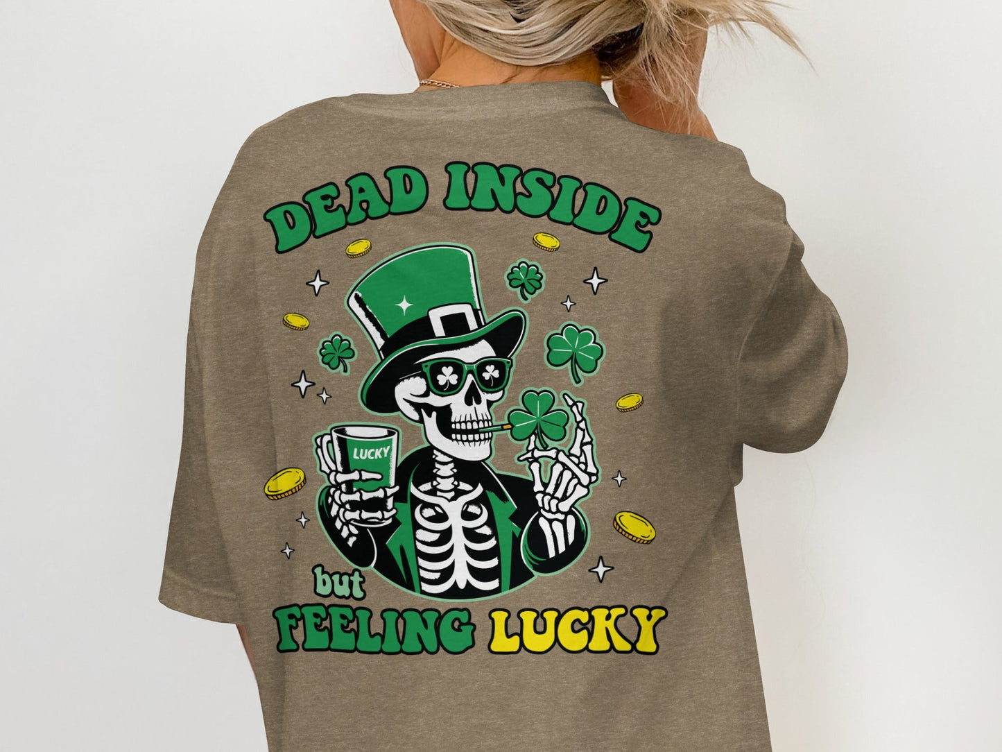 Scrappy Malone's Bar, Unique Design, Other Products, Bar Decor, Irish Theme, Lucky Clover Design, St Patricks Day Gift, Green, Circle