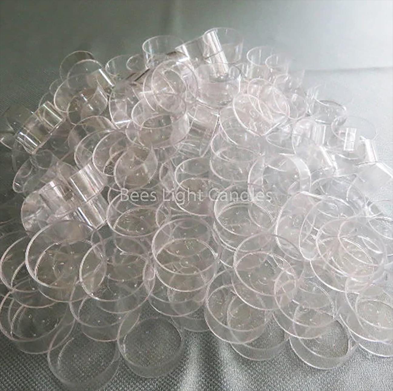 1000 Clear Polycarbonate Tealight Cups
