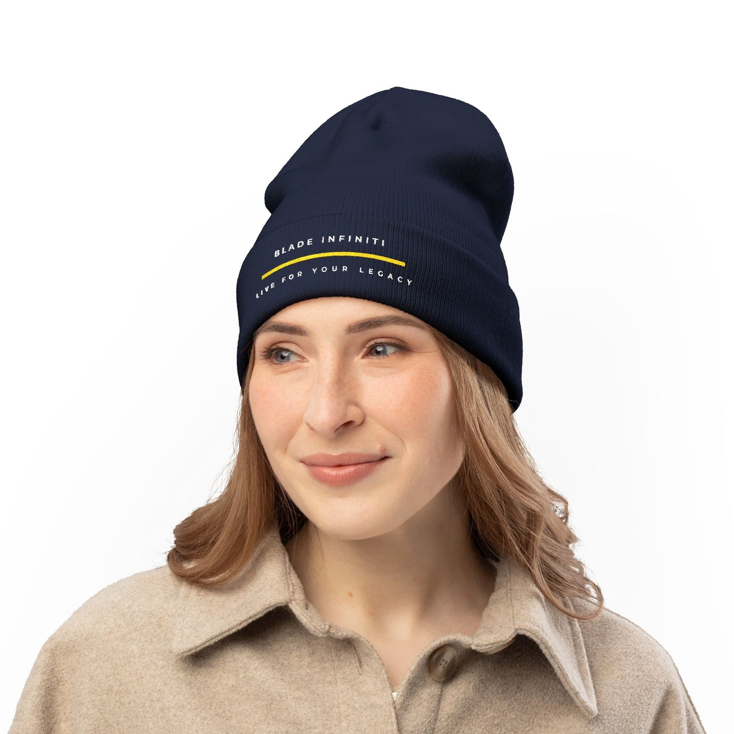 Blade Minimalistic Knit Beanie