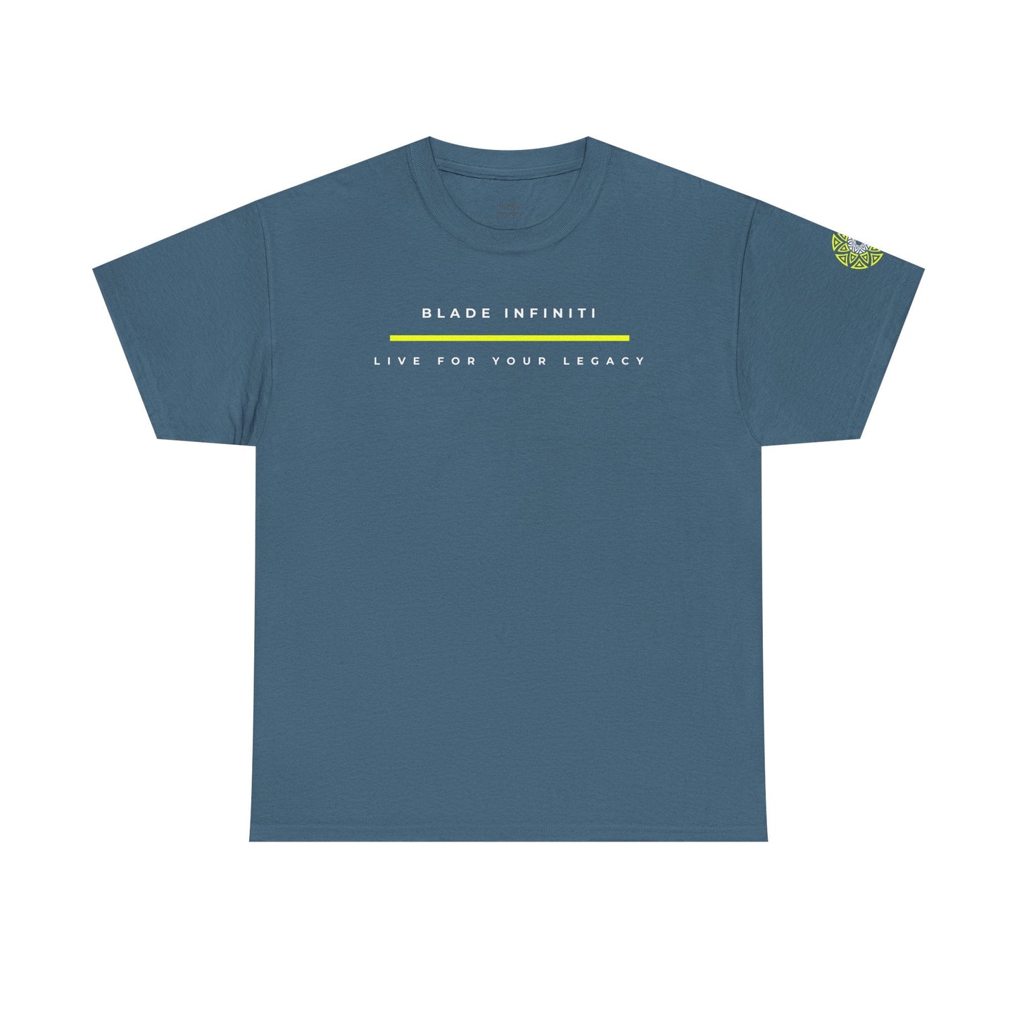 Geometric King Version 2 Neon Green Tiger Back T-Shirt