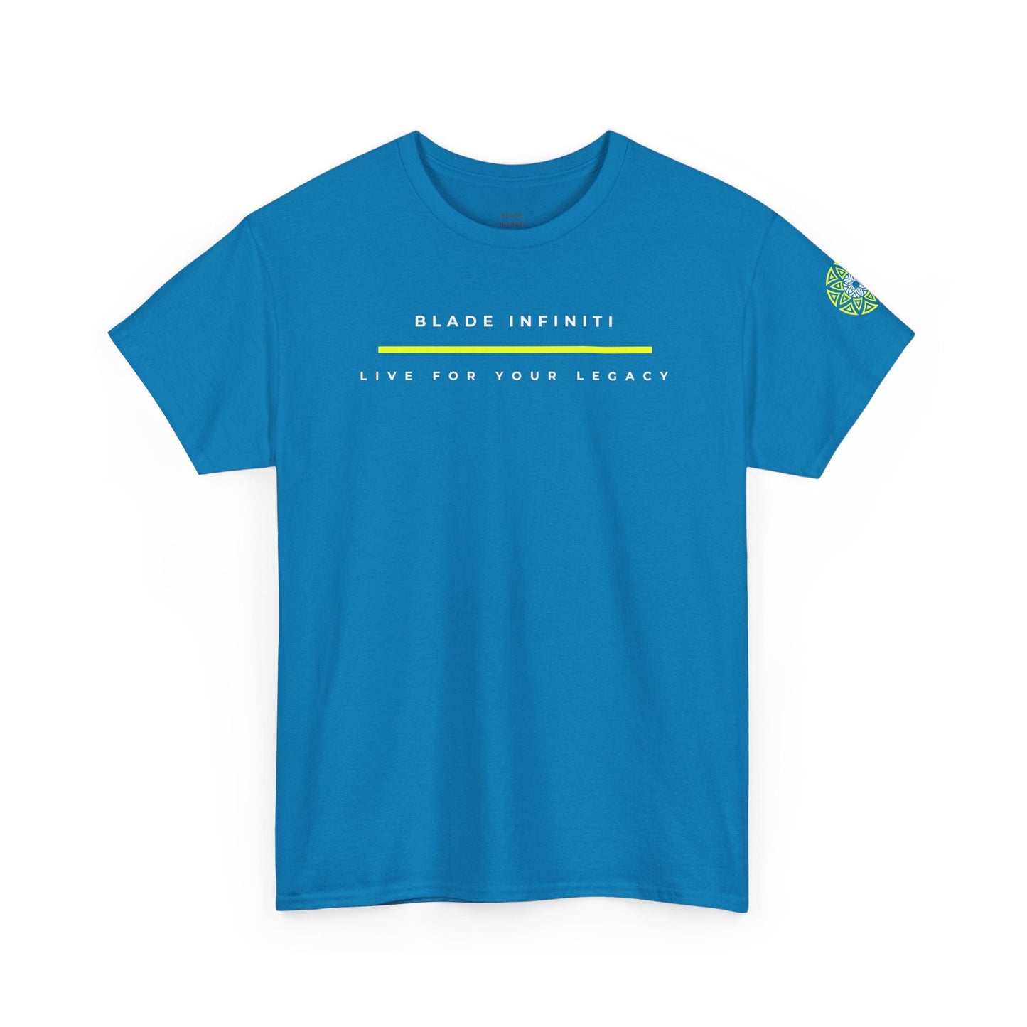 Geometric King Version 2 Neon Green Tiger Back T-Shirt