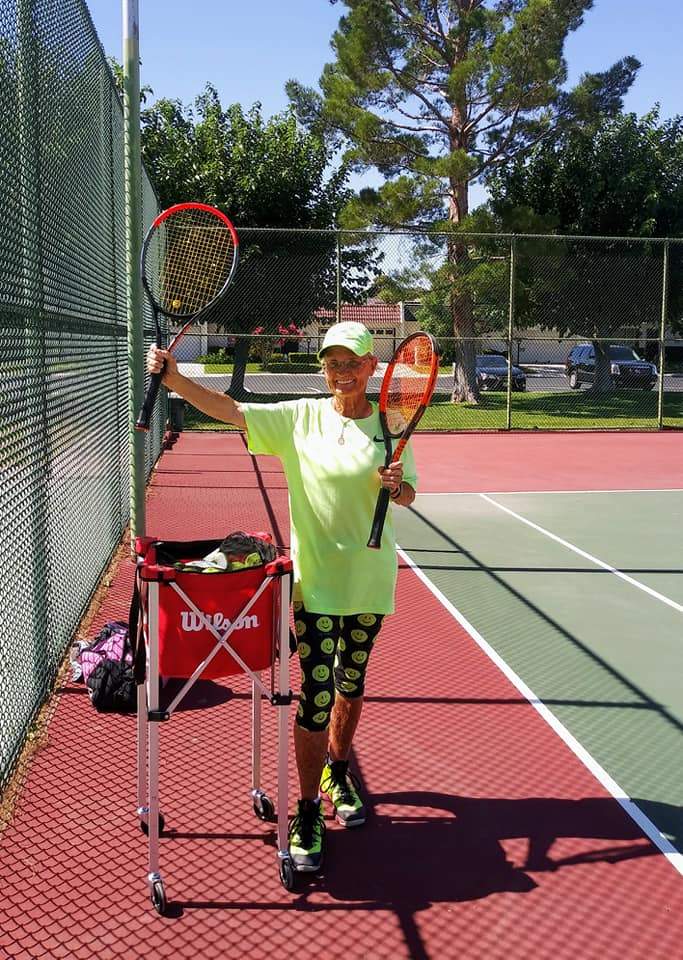 Hit Happy Tennis - Women's Capri Leggings
