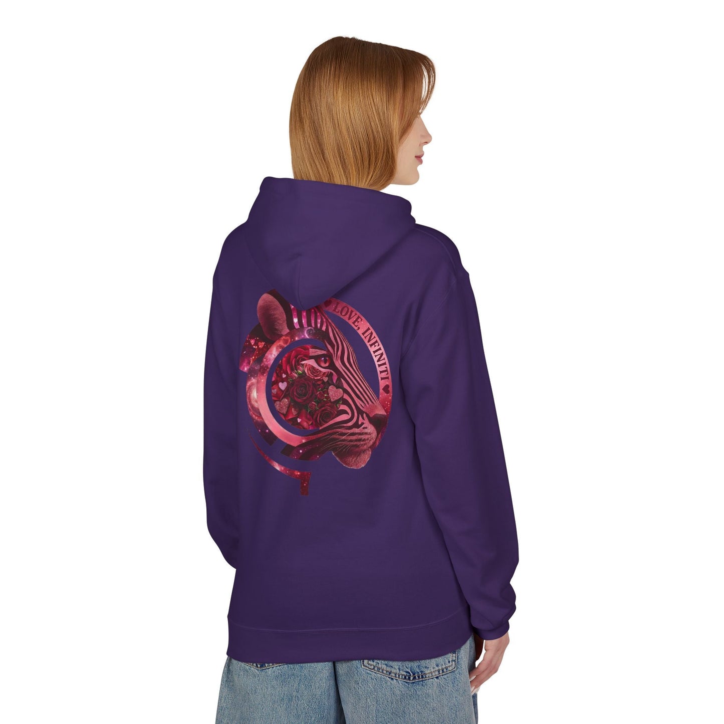 Safari Bloom Tiger Love, Infiniti Hoodie