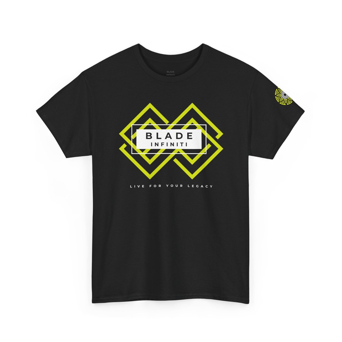Geometric Odyssey Version 4 Neon Green T-Shirt