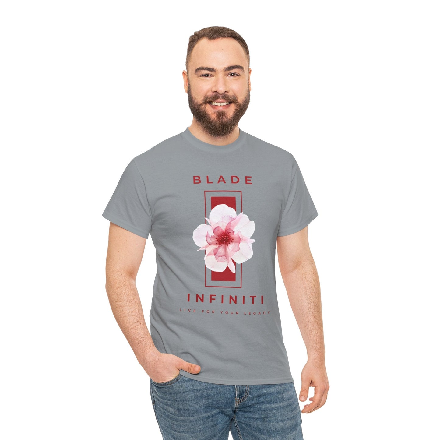 Essence of Infiniti Red/Pink Floral T-Shirt