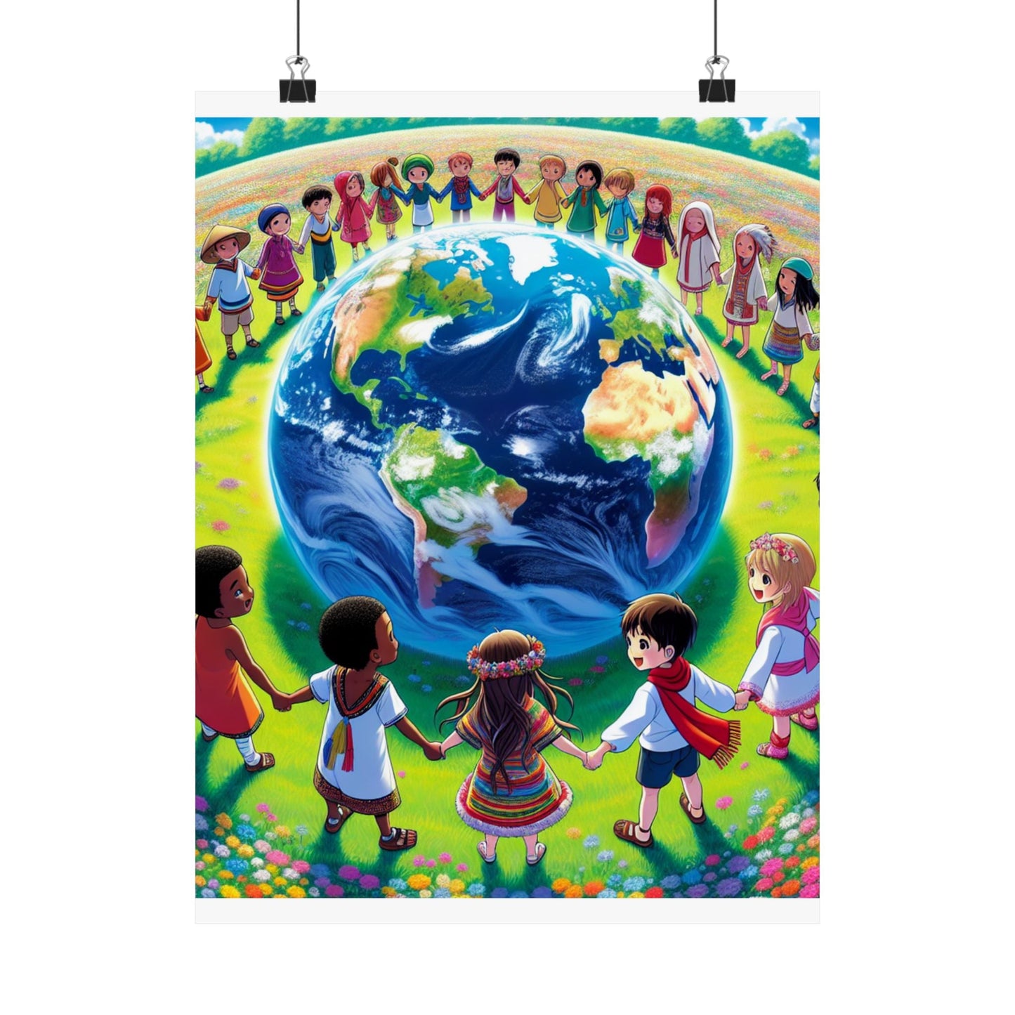 Peace And Love To The World Posters
