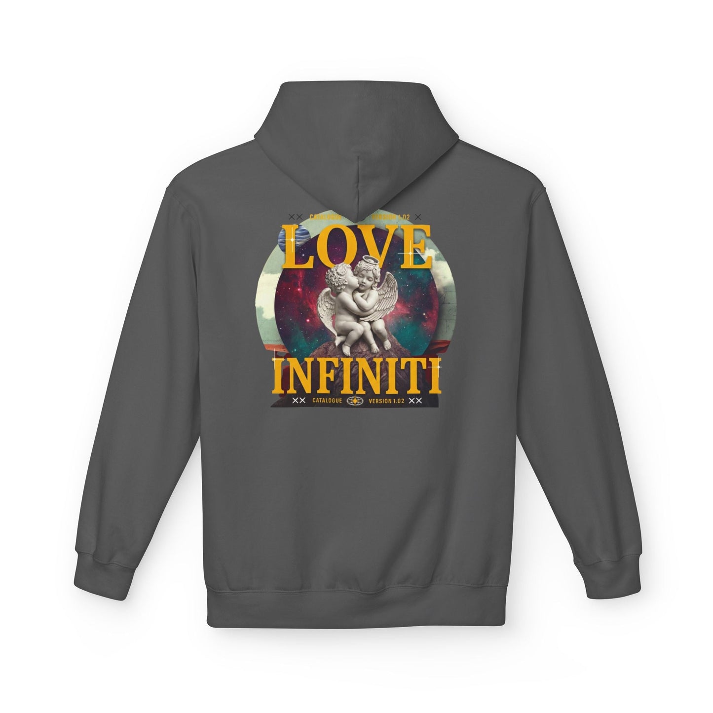 Celestial Love, Infiniti Unisex Couples Hoodie