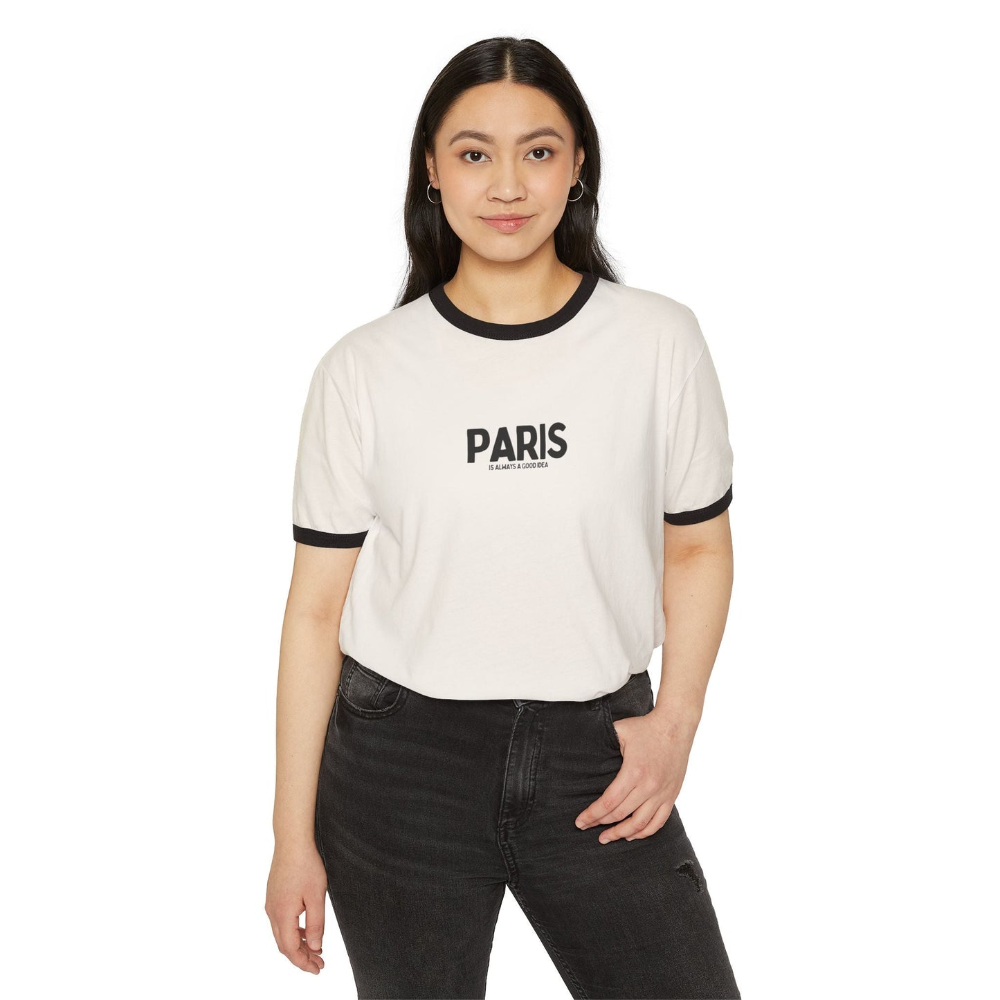 PARIS is Always a Good Idea, Ringer T-Shirt