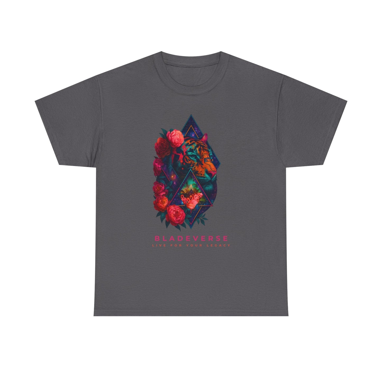Bladeverse Galactic Floral Tiger T-Shirt
