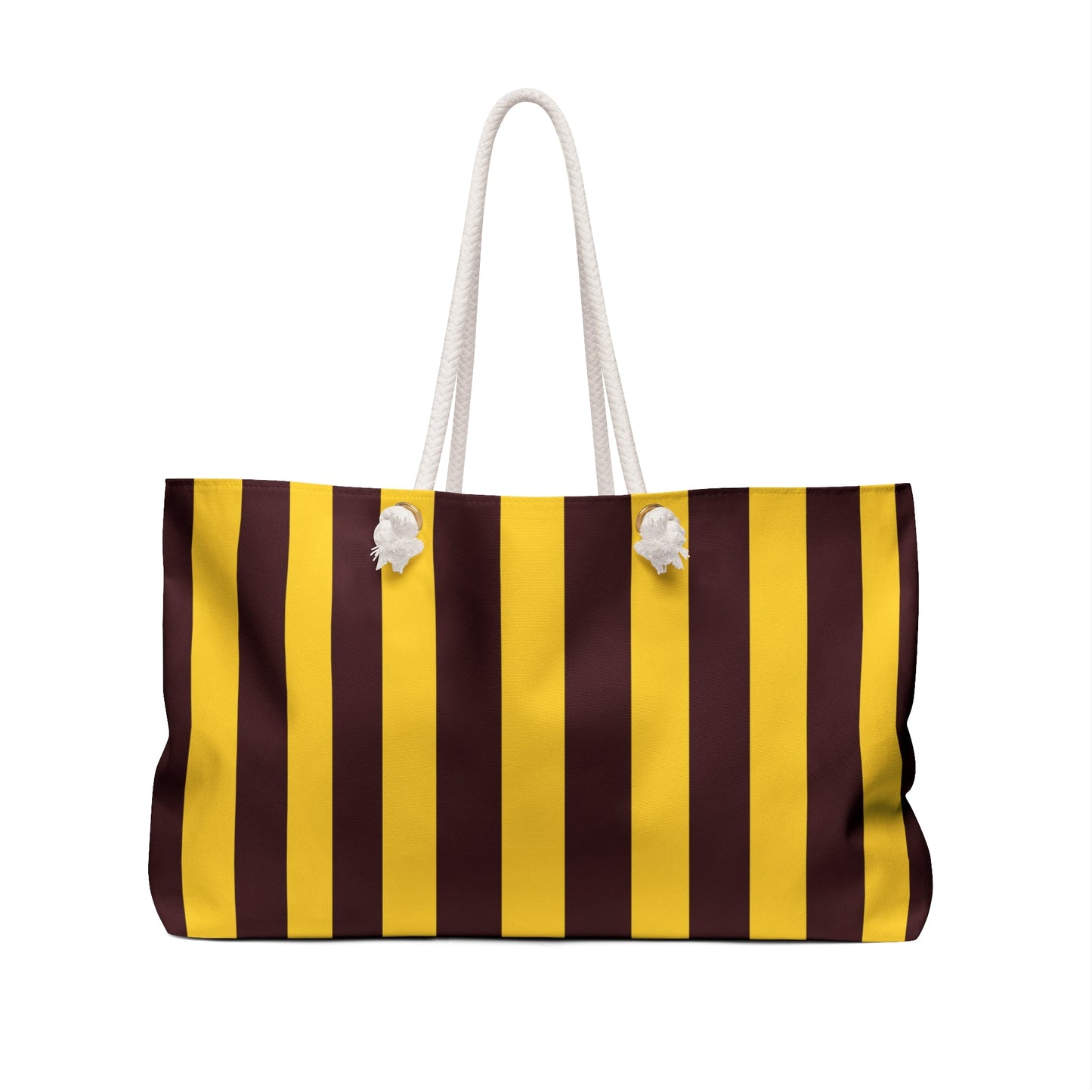 Positano Striped Beach Bag — Mediterranean Travel Tote