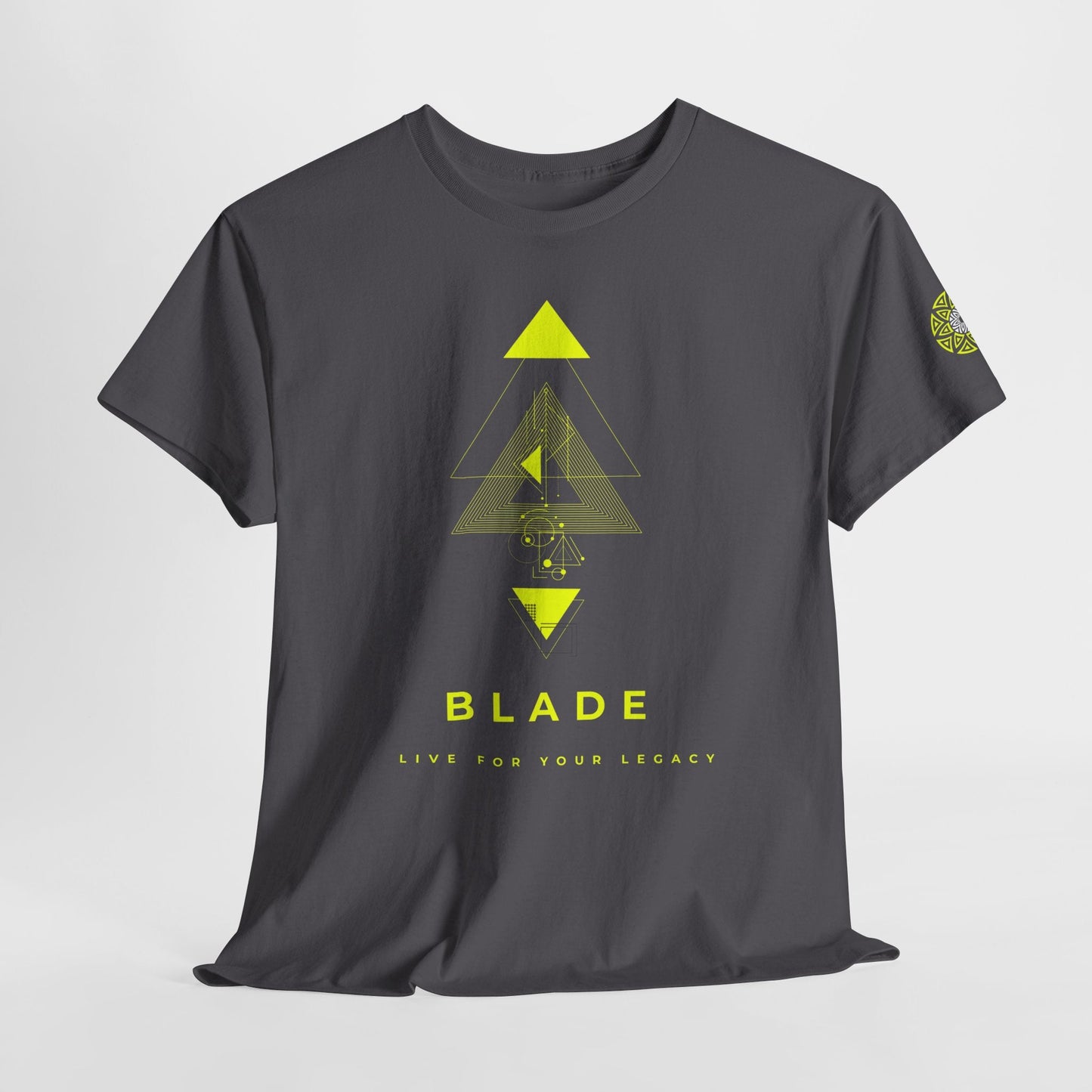 Geometric Odyssey Neon Green TX T-Shirt