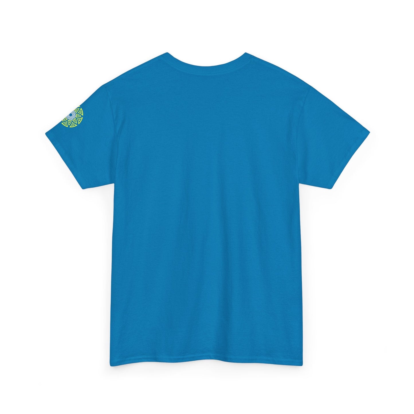 Geometric King Lion Neon Green TX T-Shirt