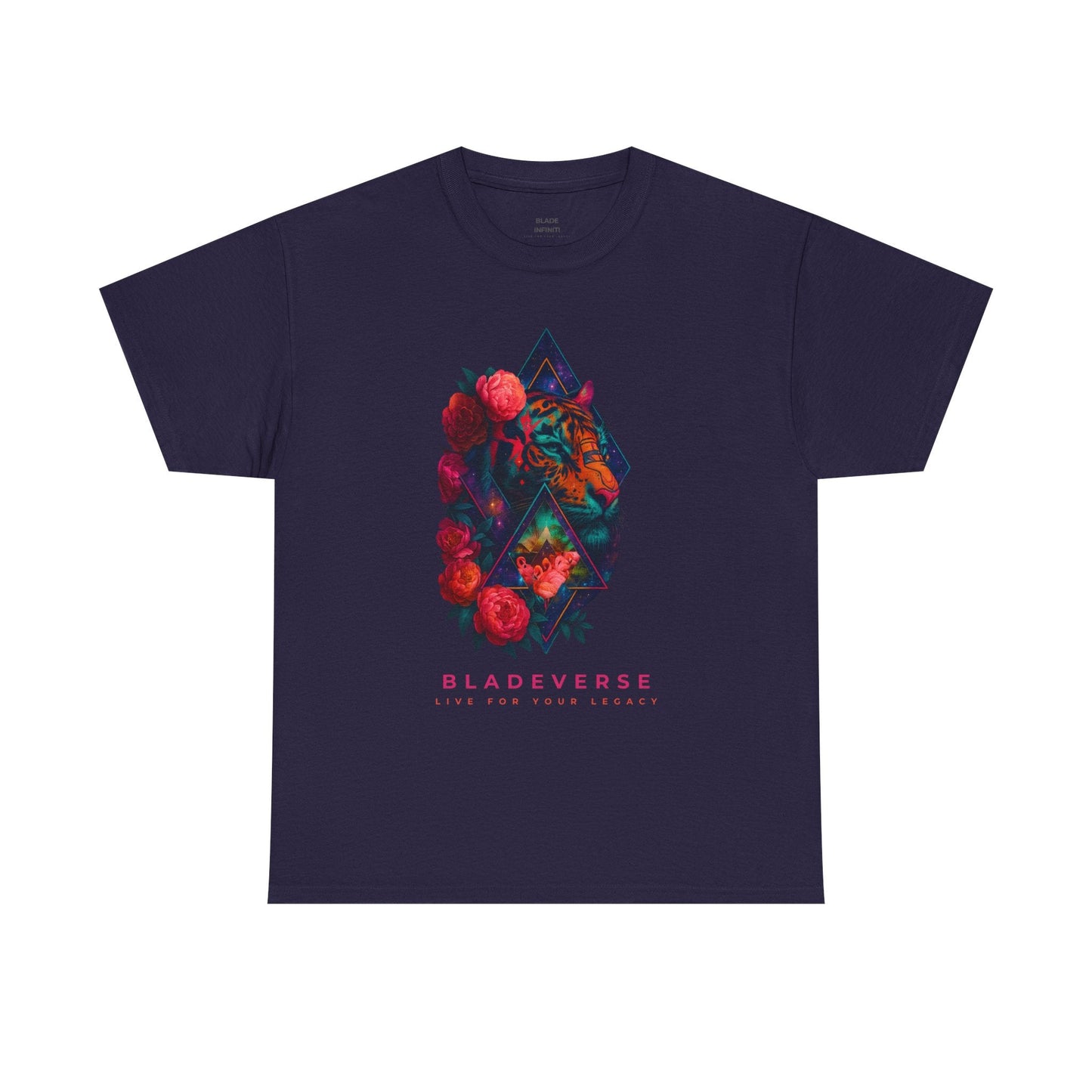 Bladeverse Galactic Floral Tiger T-Shirt