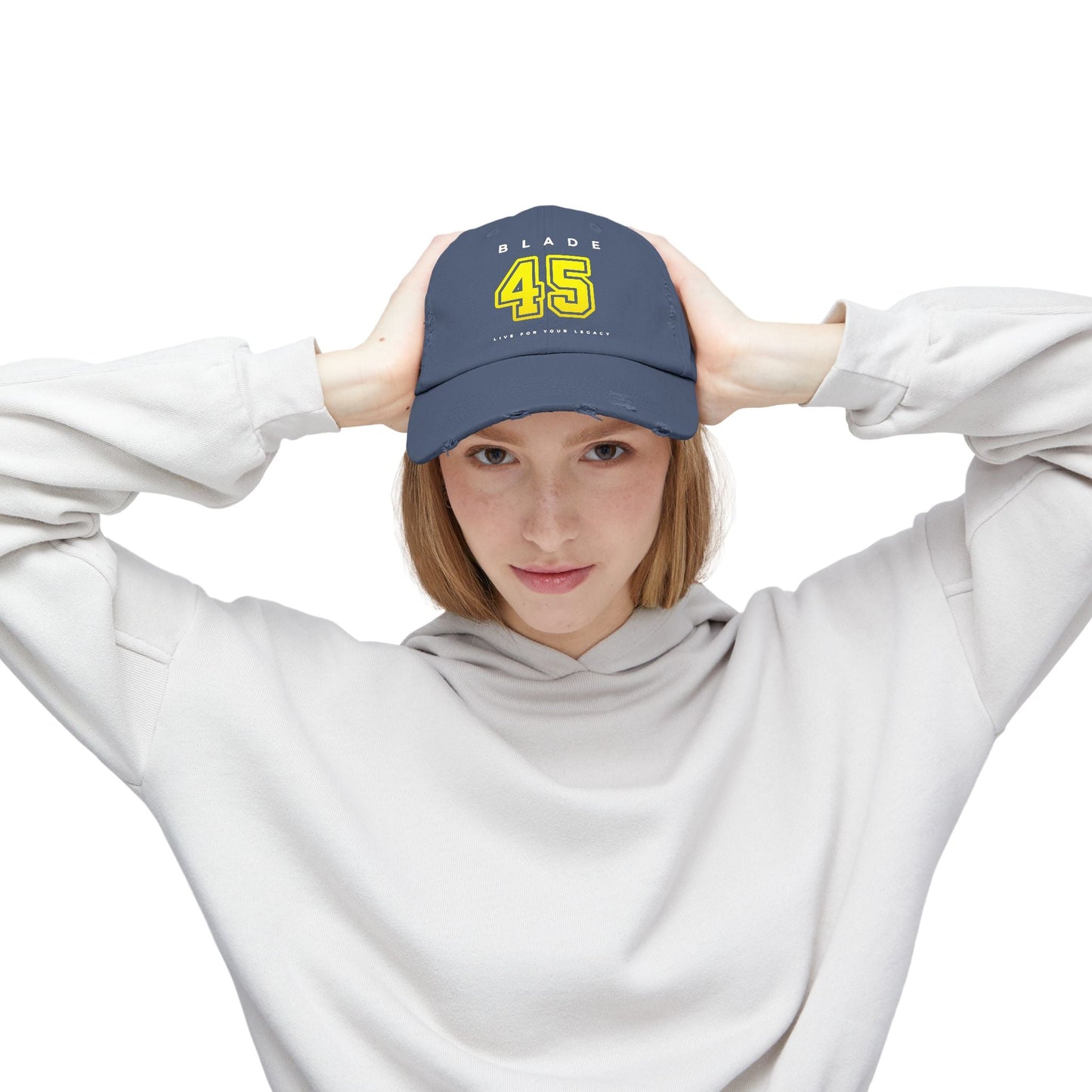Blade 45 Golden Yellow /White Hat/Cap