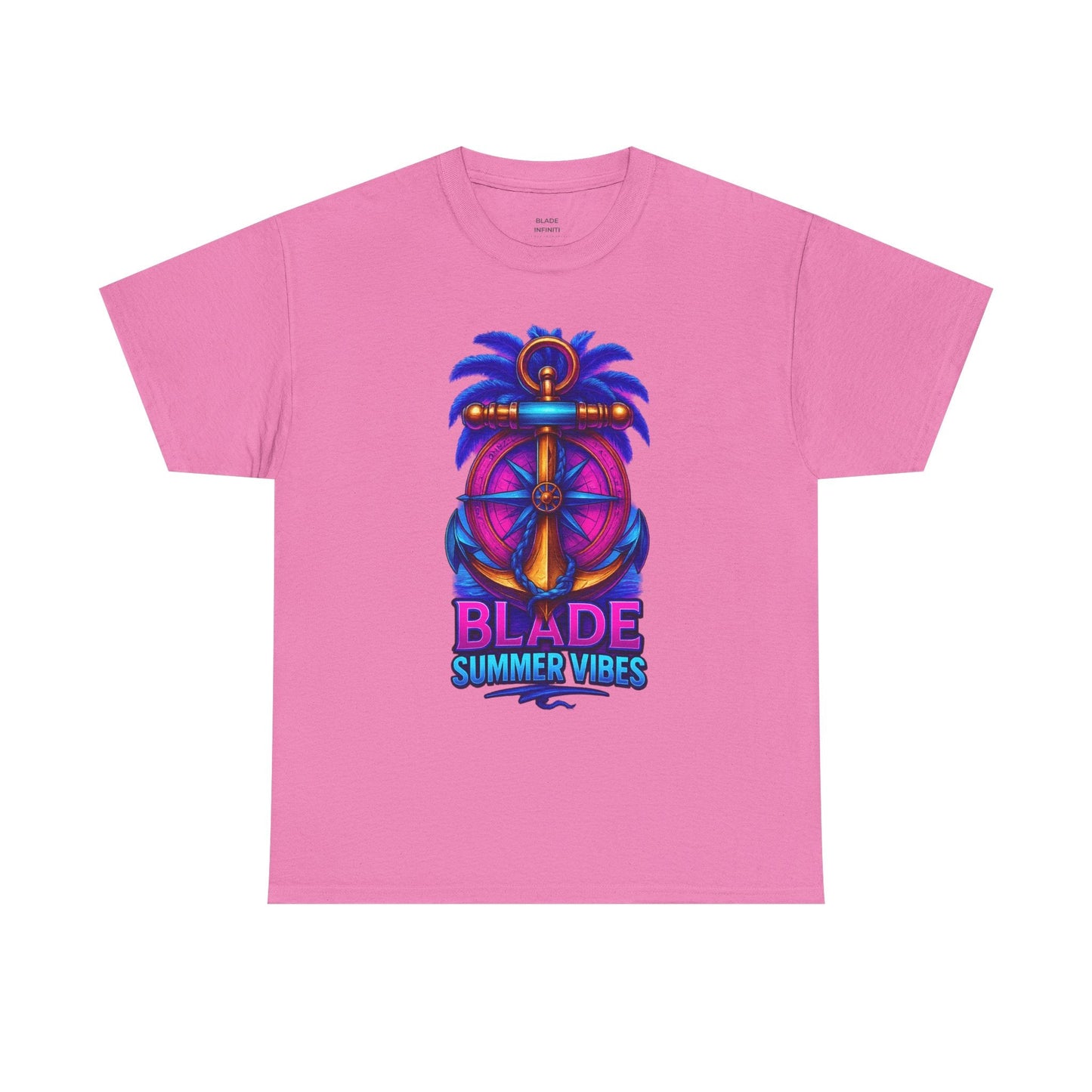 Anchor/Compass Multi Blue/Pink T-Shirt