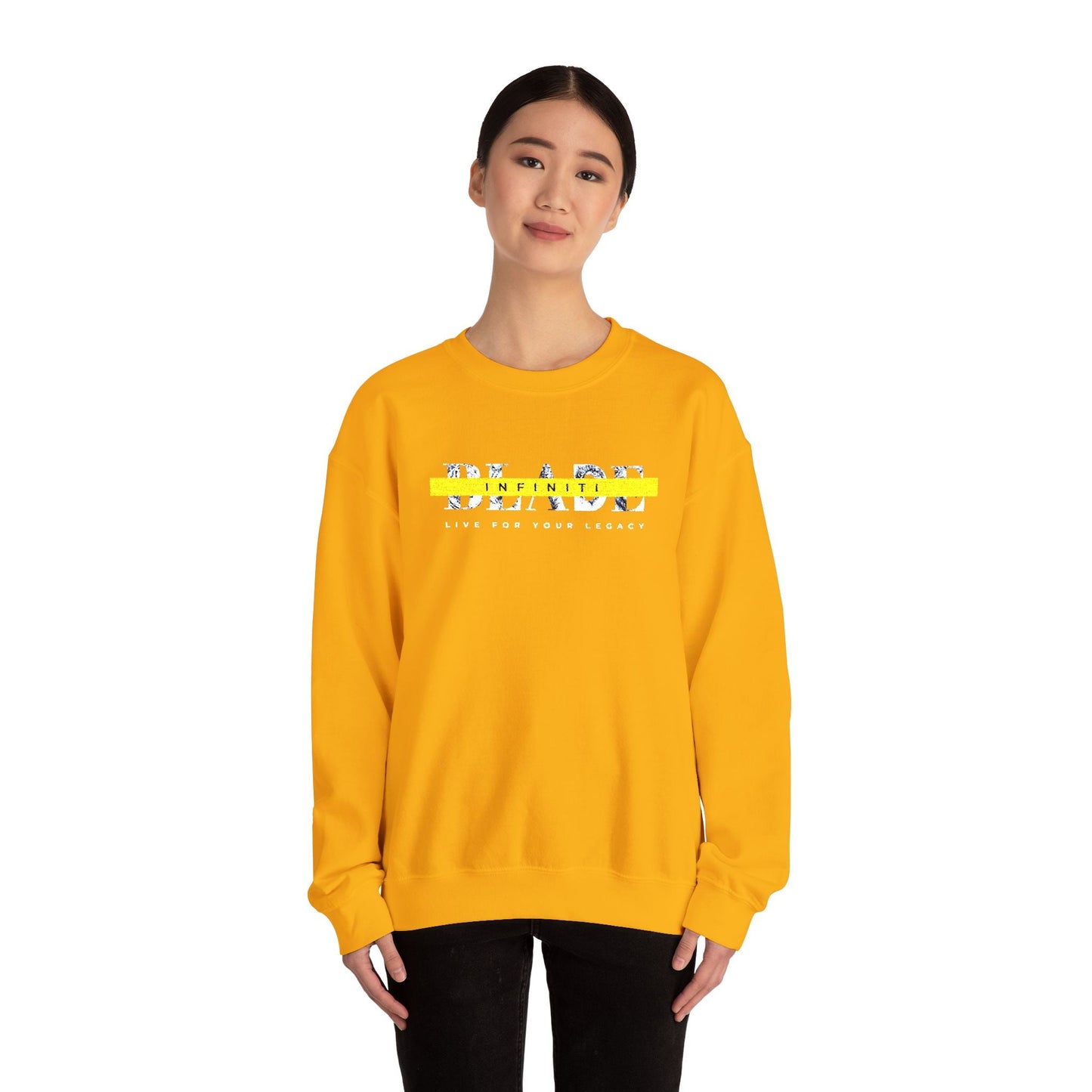 King Essential Lion Embroidery Unisex Crewneck Sweater