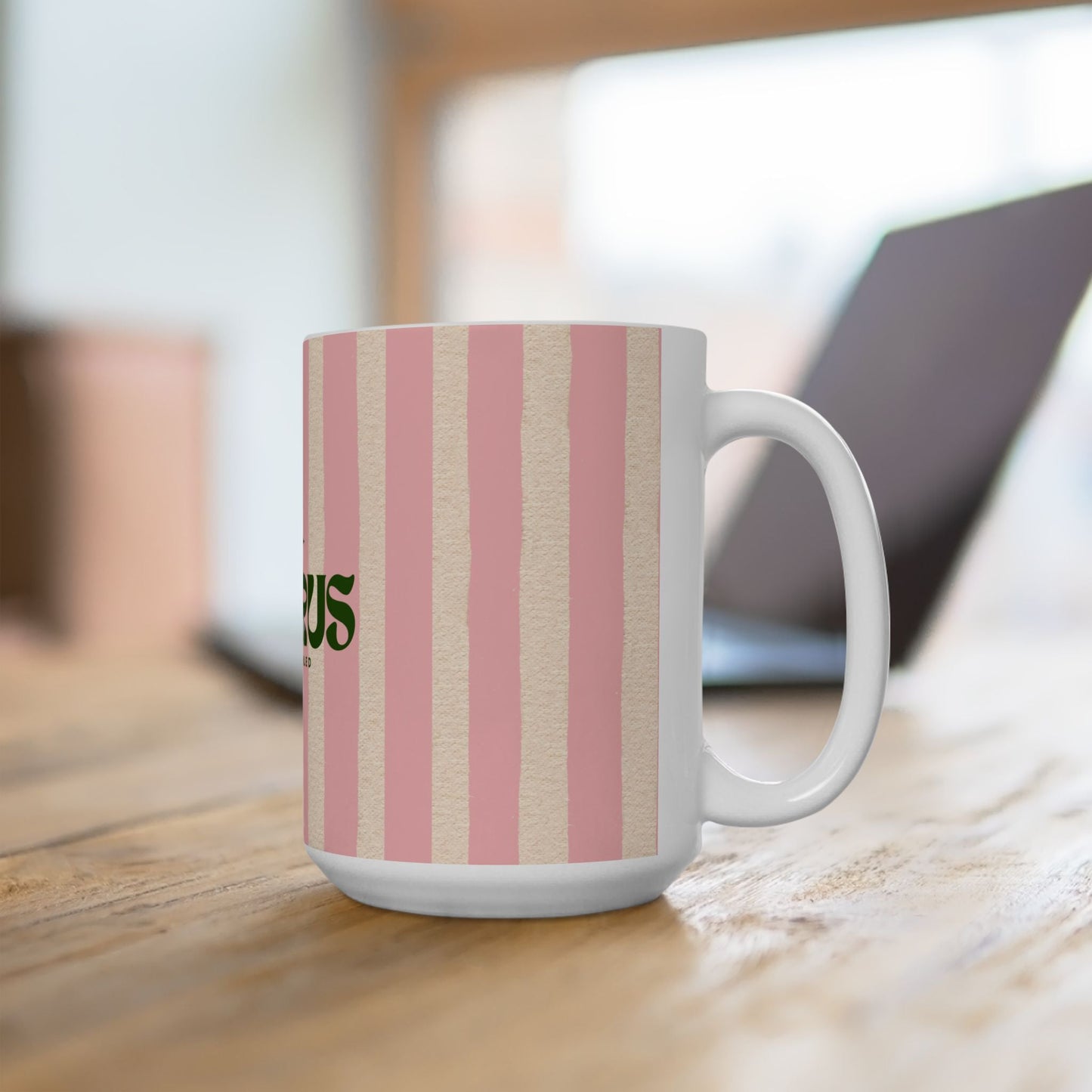 Astrological Wheel Taurus Mug, Whimsical Bday Gift