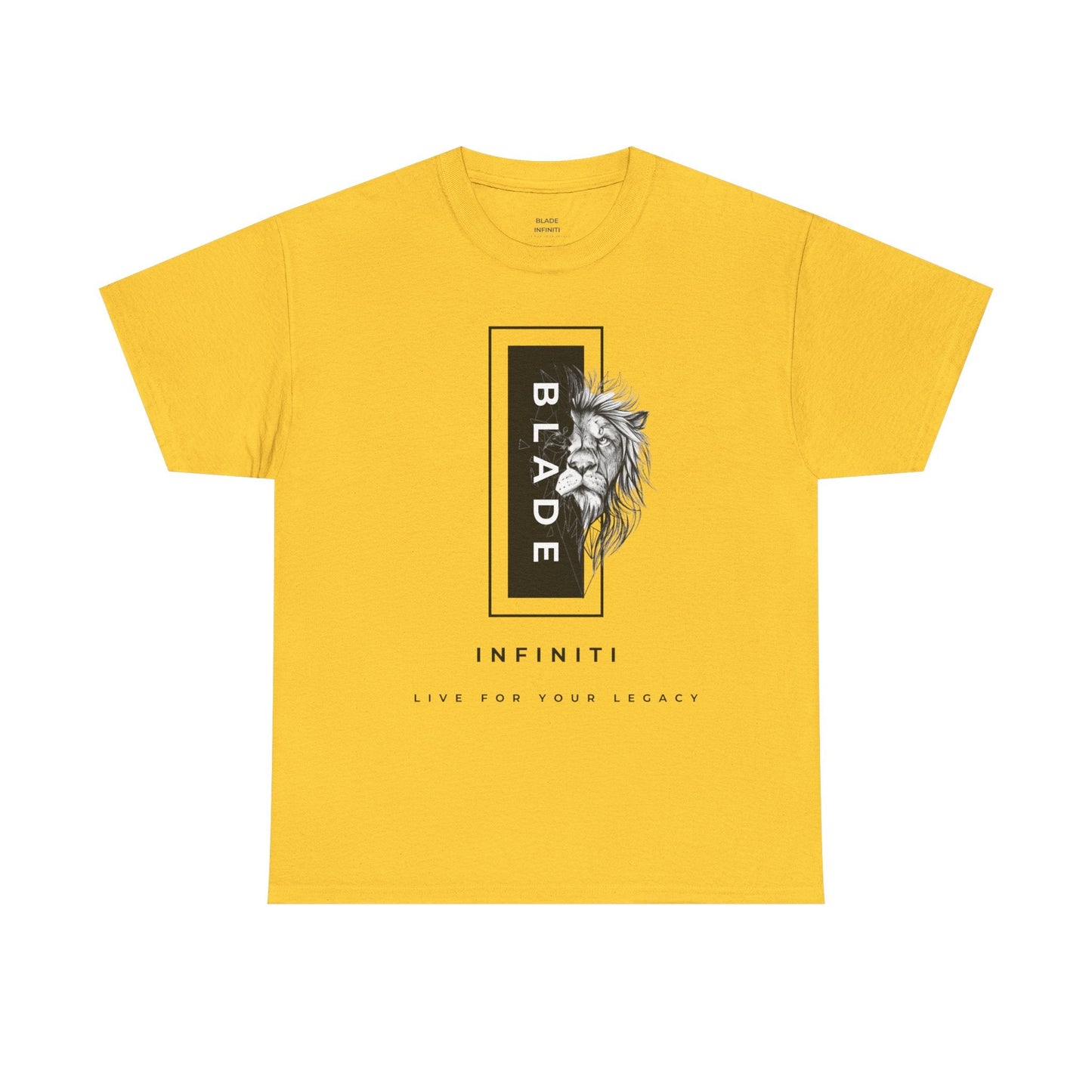 King Mane Legacy White/Black Lion T-Shirt