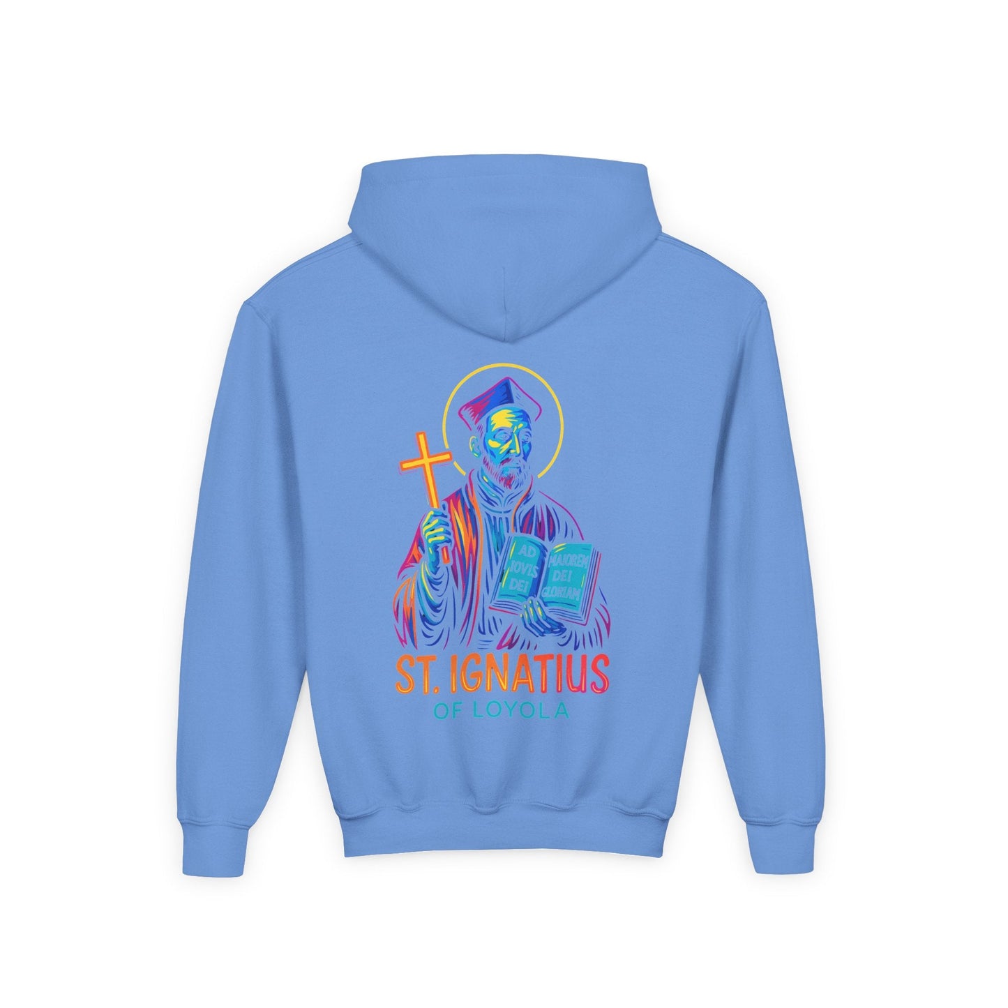 St. Ignatius of Loyola | Kids Catholic Hoodie | AMDG
