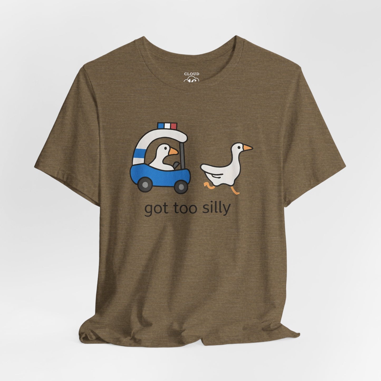 Silly Goose Graphic Tee – Funny Unisex Cotton T-Shirt