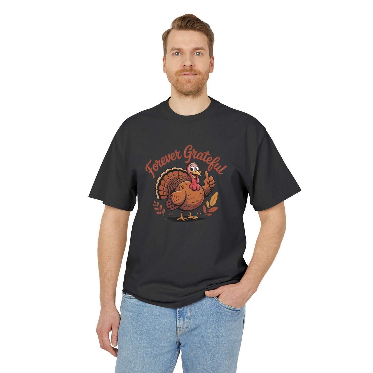 Forever Grateful Unisex Heavy Faded T-Shirt