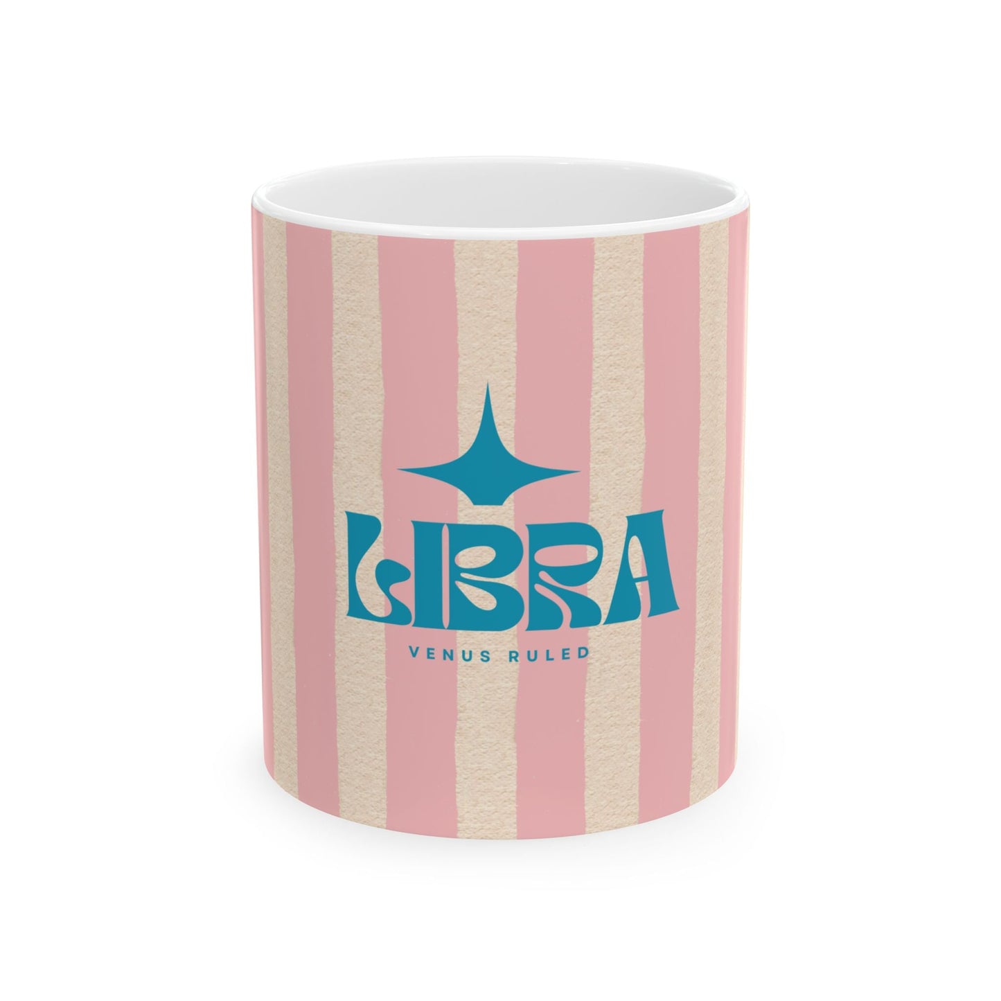 Astrological Wheel LIBRA Mug, Whimsical design
