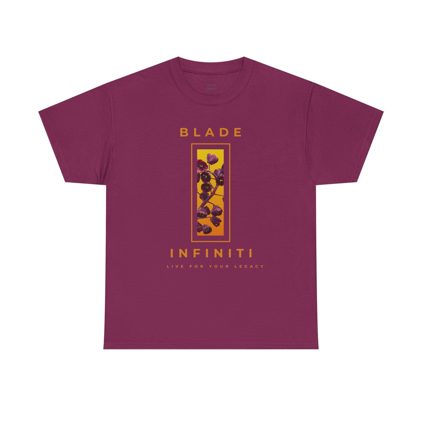 Essence of Infiniti Orange/Purple/Floral T-Shirt