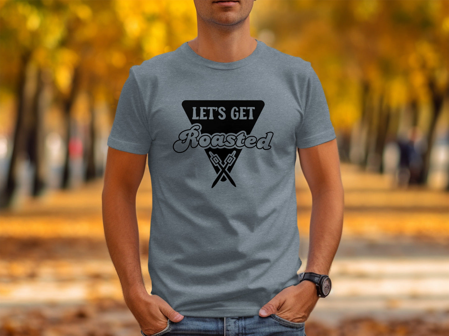 Let's Get Roasted Marshmallow Roasting Sticks T-Shirt