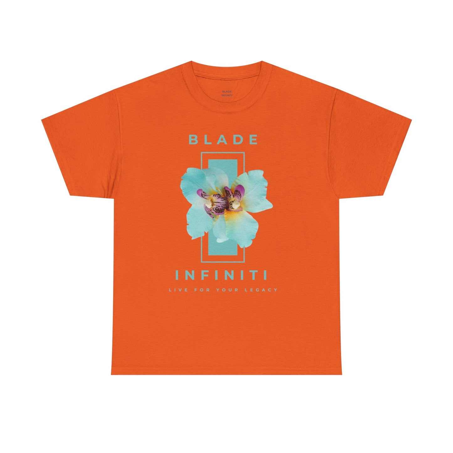 Essence of Infiniti Light Aqua Floral T-Shirt