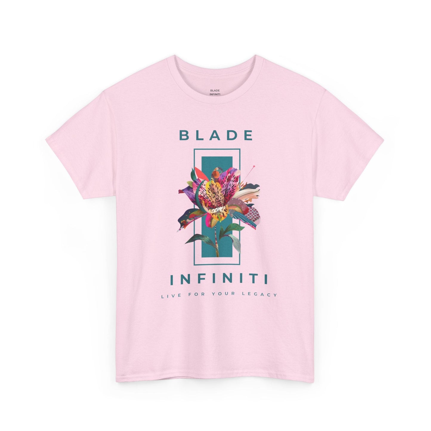 Essence of Infiniti Teal/Floral T-Shirt