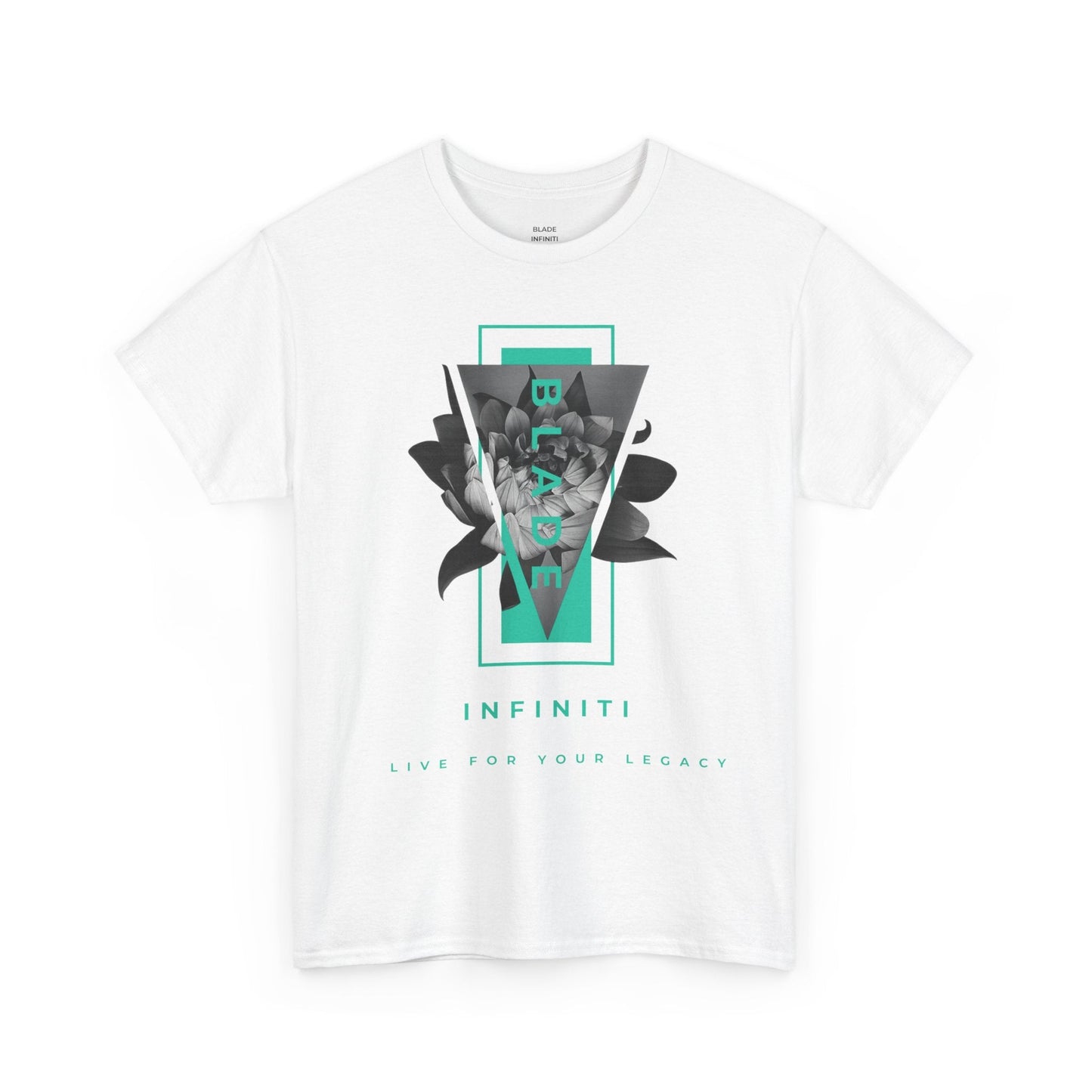 Flora Essence Aqua Teal TX Floral T-Shirt
