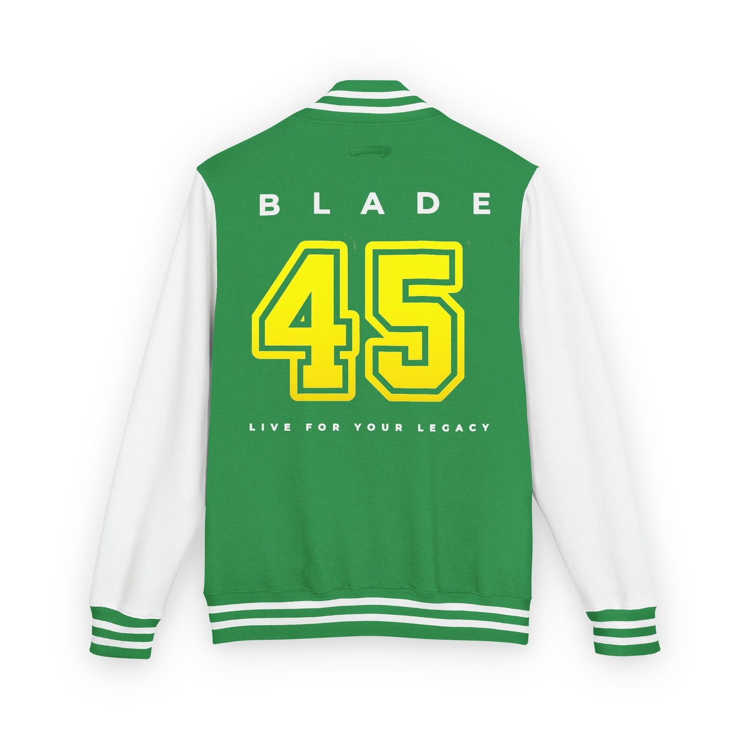 Blade 45 Golden Yellow/White Letterman Jacket
