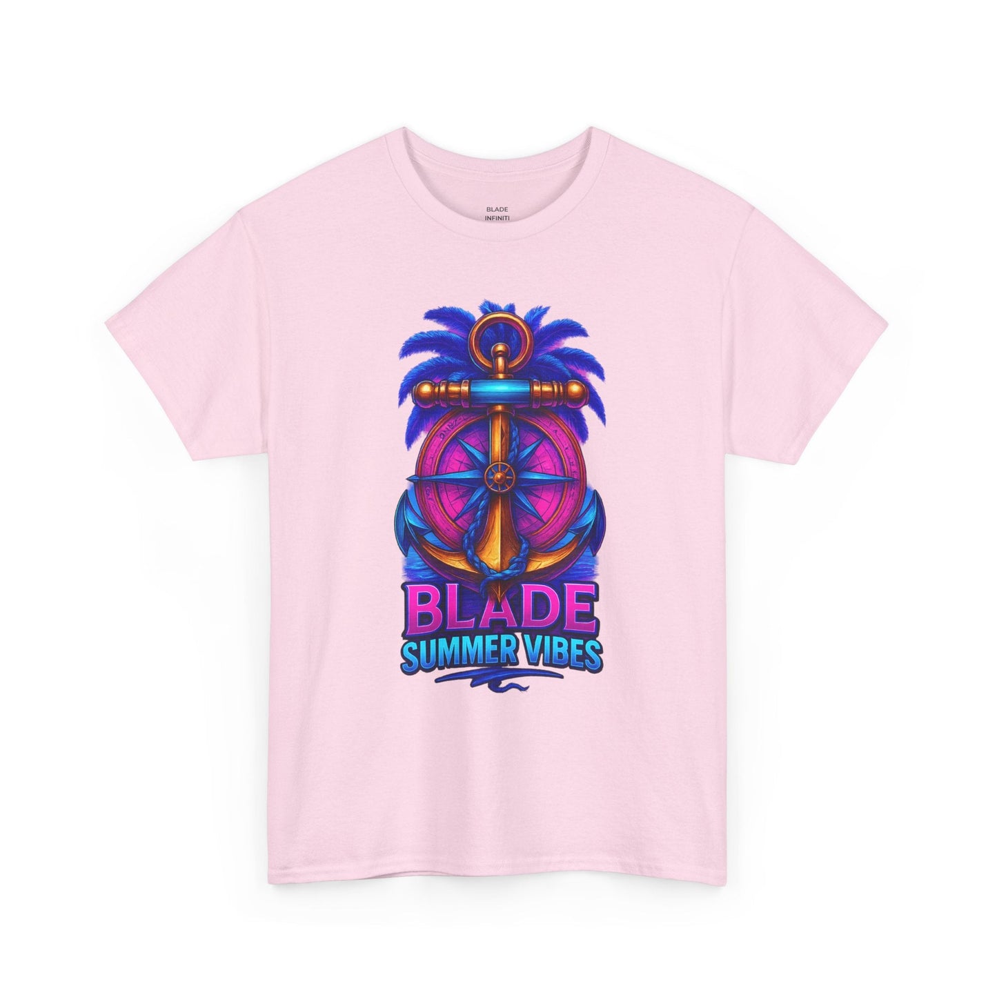 Anchor/Compass Multi Blue/Pink T-Shirt