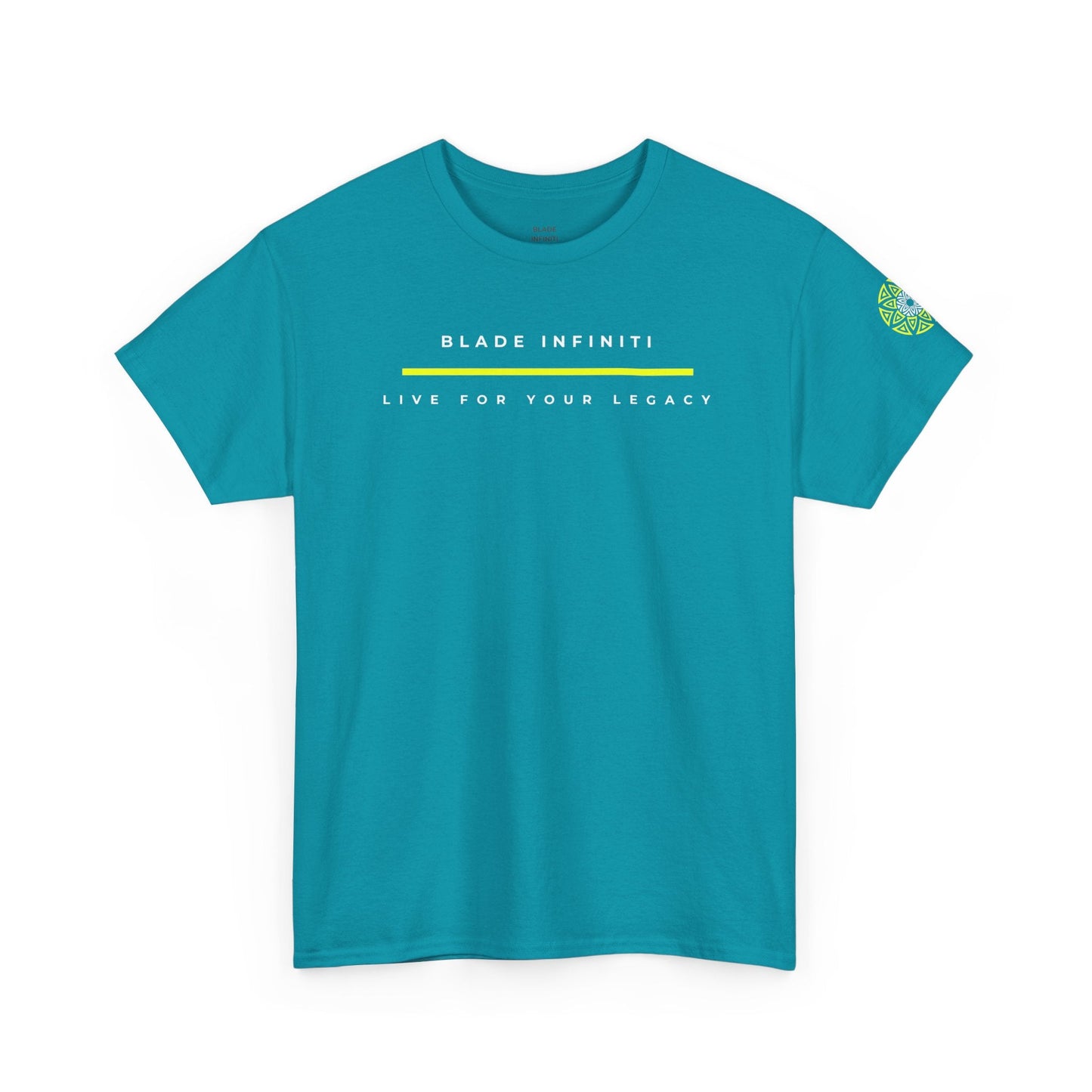 Geometric King Version 2 Neon Green Tiger Back T-Shirt